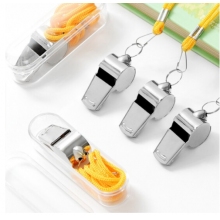 裁判金屬哨子 戶(hù)外體育運(yùn)動(dòng) 不銹鋼哨子（10只裝）