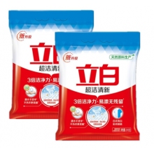 立白洗衣粉245克/袋*10袋，花香型